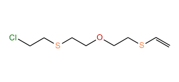 (2-Chloroethylthio)-ethyl (vinylthio)-ethyl ether